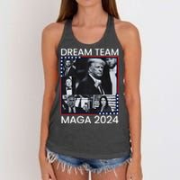 Dream Team Republican Trump Vance 2024 Women's Knotted Racerback Tank