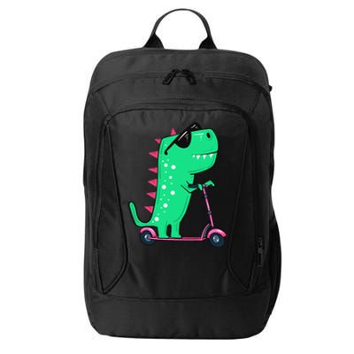 Dinosaur Trex Riding Scooter City Backpack