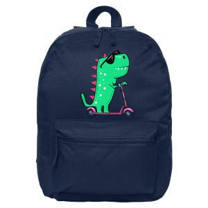 Dinosaur Trex Riding Scooter 16 in Basic Backpack