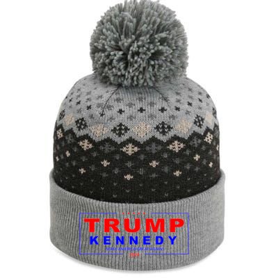 Donald Trump Robert F Kennedy Jr Pres/VP 2024 The Baniff Cuffed Pom Beanie