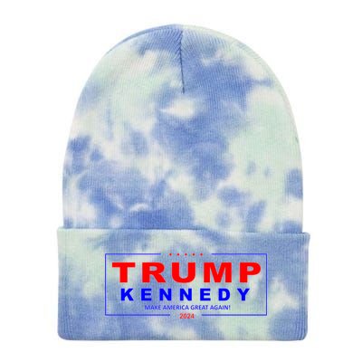 Donald Trump Robert F Kennedy Jr Pres/VP 2024 Tie Dye 12in Knit Beanie