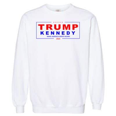 Donald Trump Robert F Kennedy Jr Pres/VP 2024 Garment-Dyed Sweatshirt