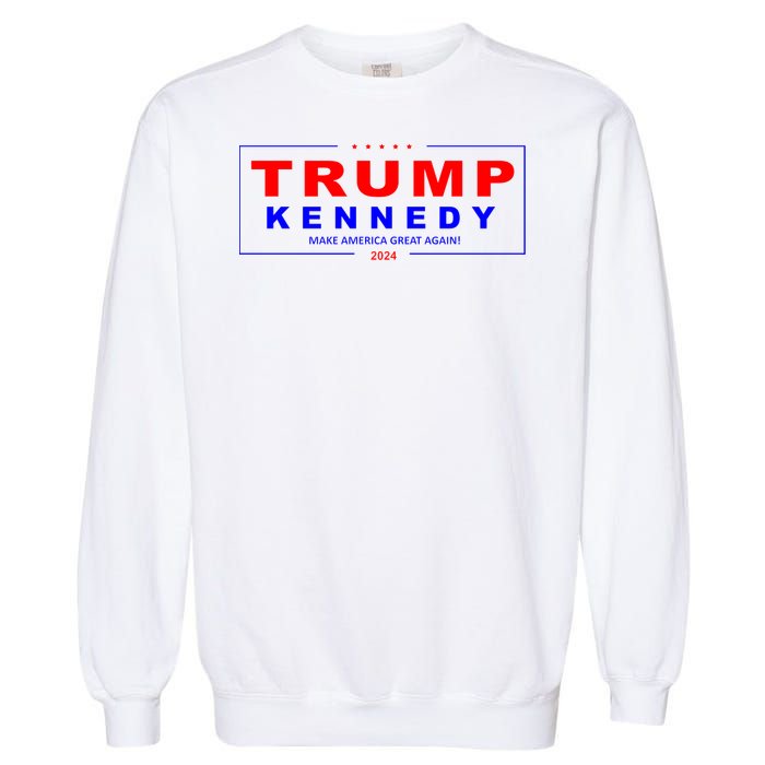 Donald Trump Robert F Kennedy Jr Pres/VP 2024 Garment-Dyed Sweatshirt