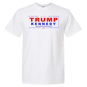 Donald Trump Robert F Kennedy Jr Pres/VP 2024 Garment-Dyed Heavyweight T-Shirt