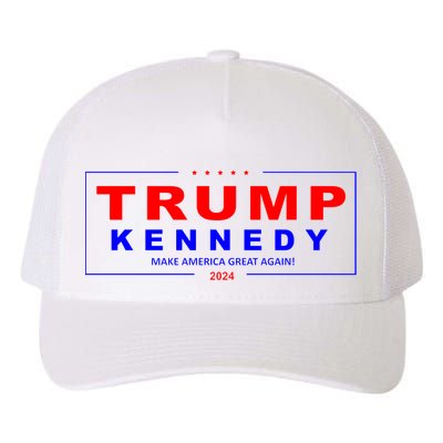 Donald Trump Robert F Kennedy Jr Pres/VP 2024 Yupoong Adult 5-Panel Trucker Hat