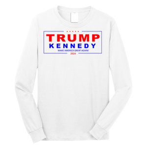 Donald Trump Robert F Kennedy Jr Pres/VP 2024 Long Sleeve Shirt