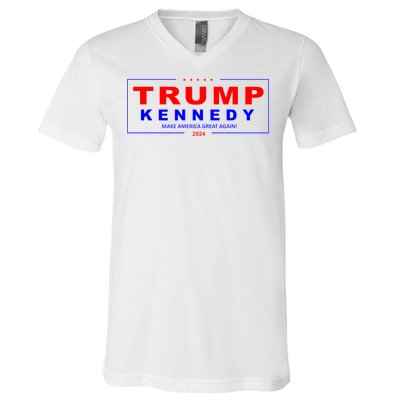 Donald Trump Robert F Kennedy Jr Pres/VP 2024 V-Neck T-Shirt