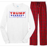 Donald Trump Robert F Kennedy Jr Pres/VP 2024 Long Sleeve Pajama Set