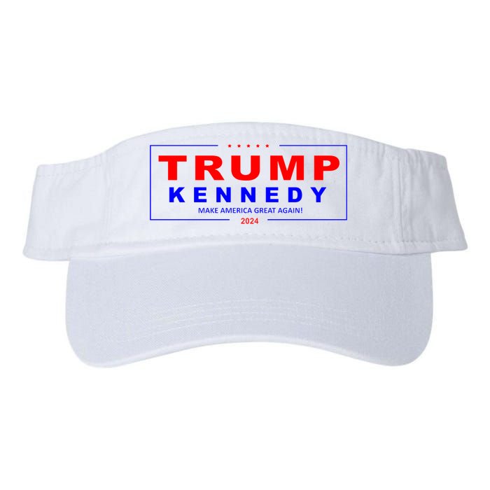 Donald Trump Robert F Kennedy Jr Pres/VP 2024 Valucap Bio-Washed Visor