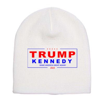 Donald Trump Robert F Kennedy Jr Pres/VP 2024 Short Acrylic Beanie