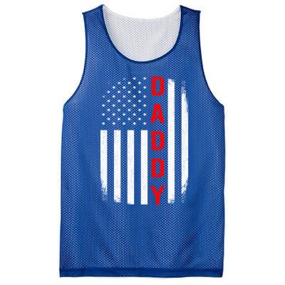 Daddy Thin Red Line Gift For Dad Firefighter Gift Mesh Reversible Basketball Jersey Tank