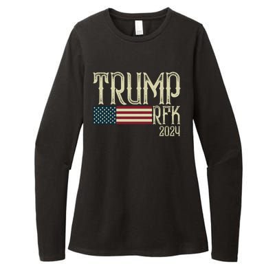 Donald Trump Rfk Jr 2024 Trump Kennedy Election Womens CVC Long Sleeve Shirt