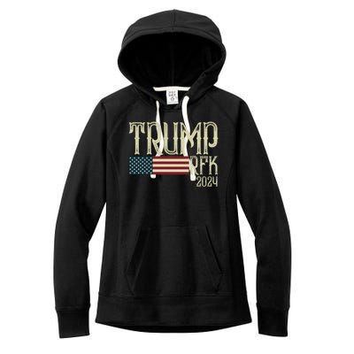 Donald Trump Rfk Jr 2024 Trump Kennedy Election Women's Fleece Hoodie