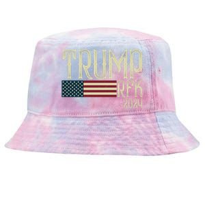 Donald Trump Rfk Jr 2024 Trump Kennedy Election Tie-Dyed Bucket Hat