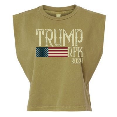 Donald Trump Rfk Jr 2024 Trump Kennedy Election Garment-Dyed Women's Muscle Tee