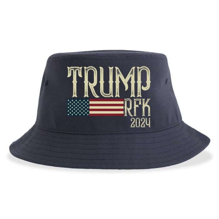 Donald Trump Rfk Jr 2024 Trump Kennedy Election Sustainable Bucket Hat