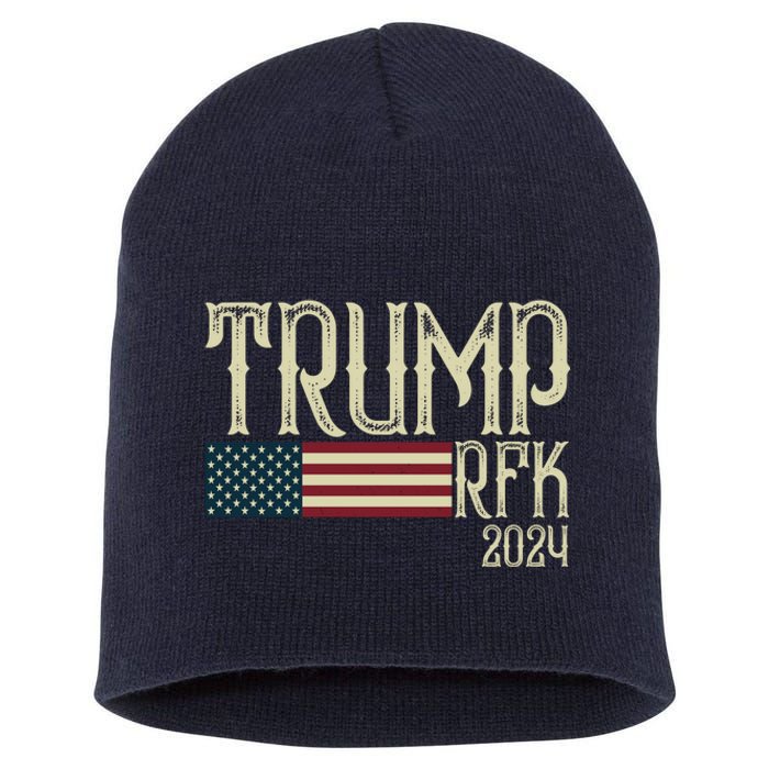 Donald Trump Rfk Jr 2024 Trump Kennedy Election Short Acrylic Beanie