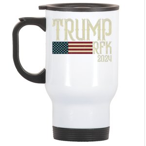 Donald Trump Rfk Jr 2024 Trump Kennedy Election Stainless Steel Travel Mug