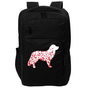 Duck Tolling Retriever Heart Dog Valentine's Day Gift Impact Tech Backpack