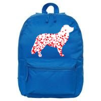 Duck Tolling Retriever Heart Dog Valentine's Day Gift 16 in Basic Backpack