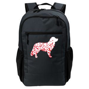 Duck Tolling Retriever Heart Dog Valentine's Day Gift Daily Commute Backpack