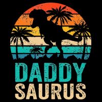 Daddysaurus T Rex Dinosaur Daddy Saurus Matching Family 16 in Basic Backpack