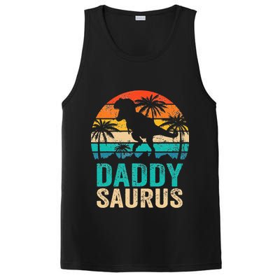 Daddysaurus T Rex Dinosaur Daddy Saurus Matching Family PosiCharge Competitor Tank
