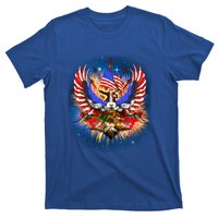 Donald Trump Riding Eagle Next Us President 2024 Epic Battle Gift T-Shirt