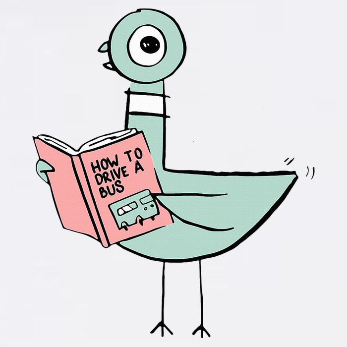 Driven To Read Pigeon Library Reading Books Reader Full-Length Apron With Pockets