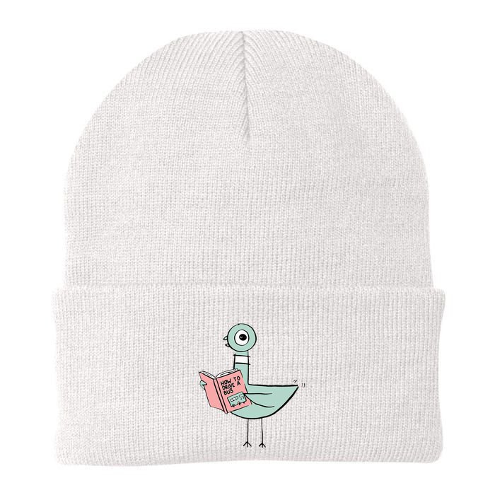 Driven To Read Pigeon Library Reading Books Reader Knit Cap Winter Beanie