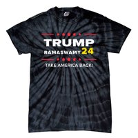 Donald Trump Ramaswamy 2024 Take America Back Election Tie-Dye T-Shirt