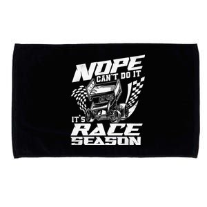 Dirt Track Racing Race Sprint Car Microfiber Hand Towel