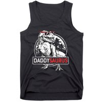 Daddysaurus T Rex Dinosaur Daddy Saurus Family Matching Tank Top