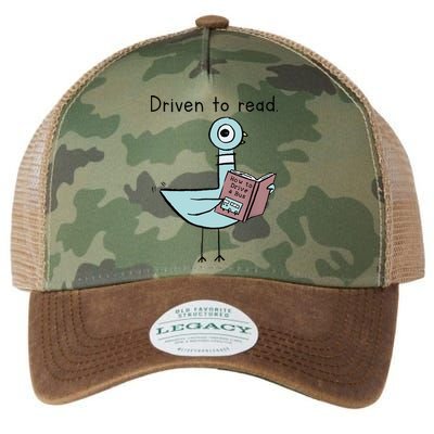 Driven To Read Pigeon Library Reading Books Reader Legacy Tie Dye Trucker Hat