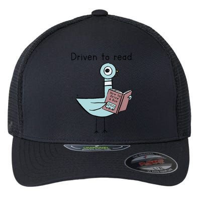 Driven To Read Pigeon Library Reading Books Reader Flexfit Unipanel Trucker Cap
