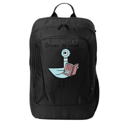 Driven To Read Pigeon Library Reading Books Reader City Backpack