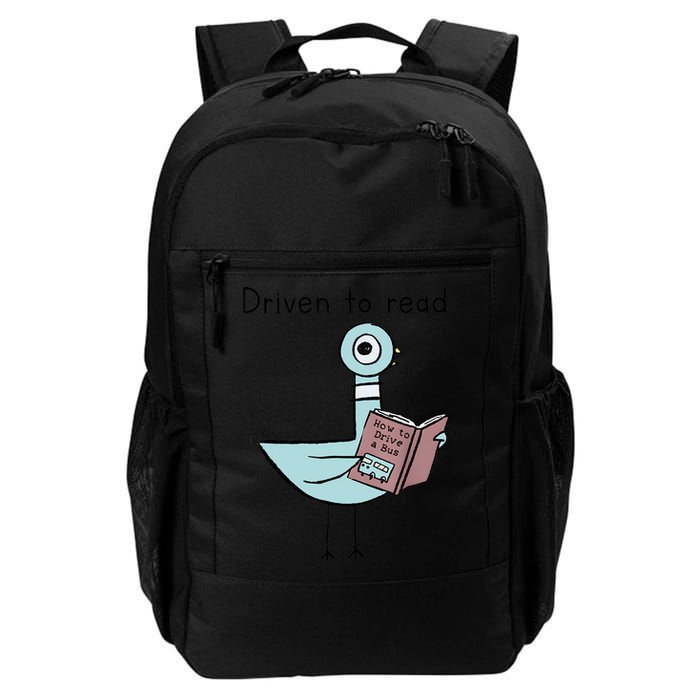 Driven To Read Pigeon Library Reading Books Reader Backpack