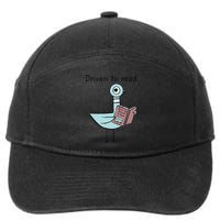 Driven To Read Pigeon Library Reading Books Reader 7-Panel Snapback Hat