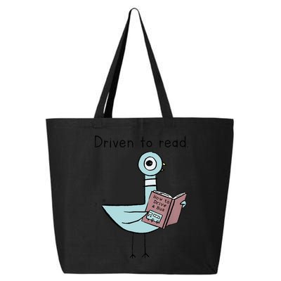 Driven To Read Pigeon Library Reading Books Reader 25L Jumbo Tote