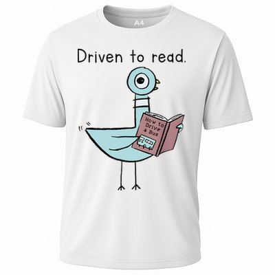 Driven To Read Pigeon Library Reading Books Reader Performance Shirt