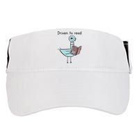 Driven To Read Pigeon Library Reading Books Reader Adult Drive Performance Visor
