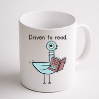 Driven To Read Pigeon Library Reading Books Reader Mug