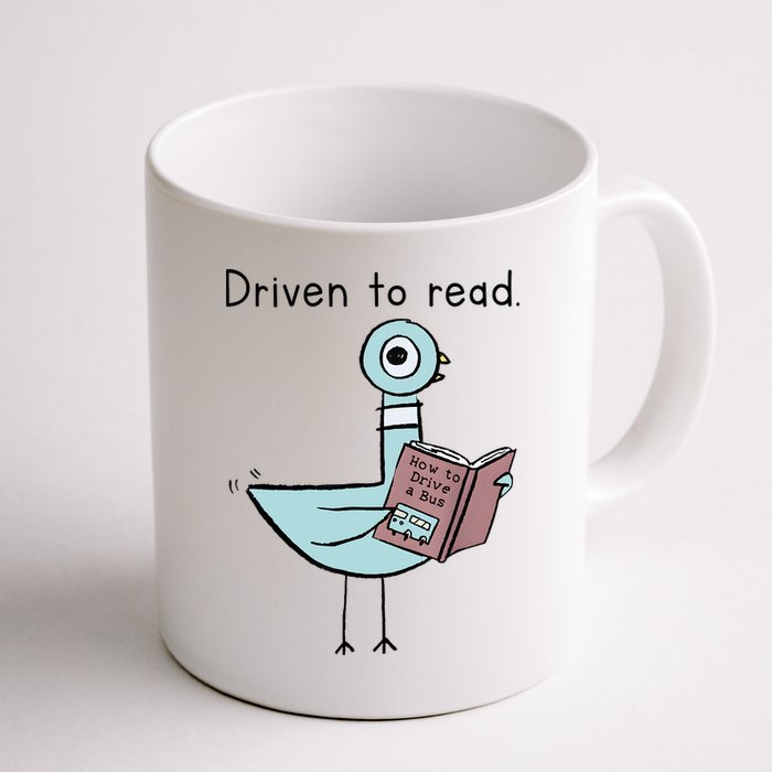 Driven To Read Pigeon Library Reading Books Reader Mug