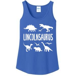 Dinosaur T Rex Dino Lincoln Lincolnsaurus Name Cool Gift Ladies Essential Tank