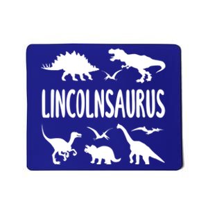 Dinosaur T Rex Dino Lincoln Lincolnsaurus Name Cool Gift Mousepad