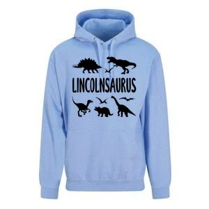 Dinosaur T Rex Dino Lincoln Lincolnsaurus Name Cool Gift Unisex Surf Hoodie