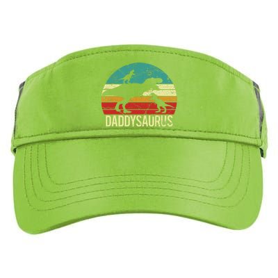 Daddysaurus T Rex Dinosaur Dad Daddy Saurus Family Matching Adult Drive Performance Visor