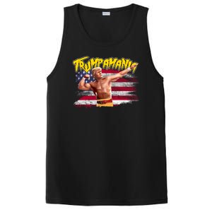 Donald Trump Republican Wrestling Meme Trumpamania Funny PosiCharge Competitor Tank