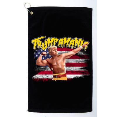 Donald Trump Republican Wrestling Meme Trumpamania Funny Platinum Collection Golf Towel