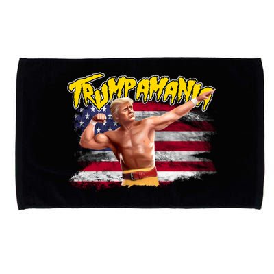 Donald Trump Republican Wrestling Meme Trumpamania Funny Microfiber Hand Towel